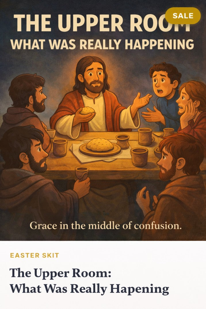 The Upper Room: What Was Really Happening — Easter church skit cover image
