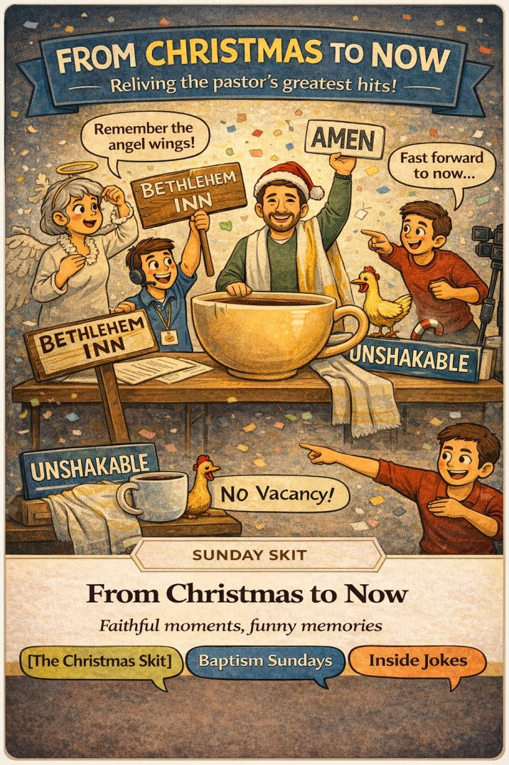 From Christmas to Now — church skit script cover image