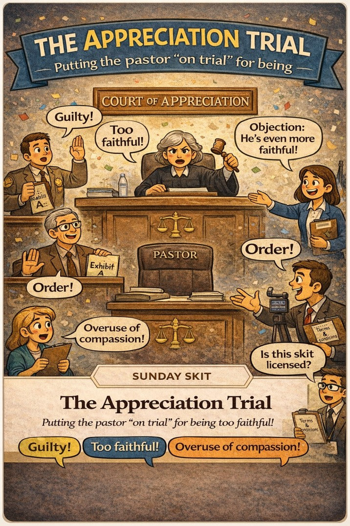 The Appreciation Trial - Funny Pastor Skits