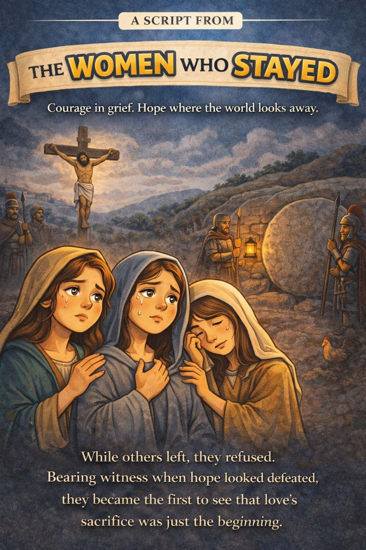 The Women Who Stayed — Easter church play cover image