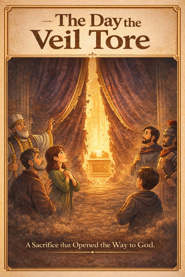 The Day the Veil Tore — Easter church play cover image