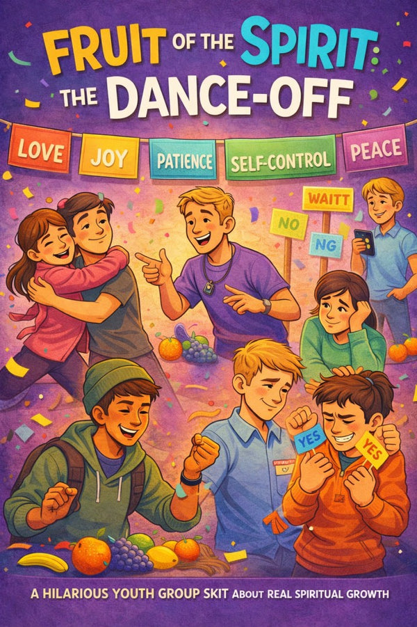 Fruit of the Spirit: The Dance-Off — youth group skit cover image