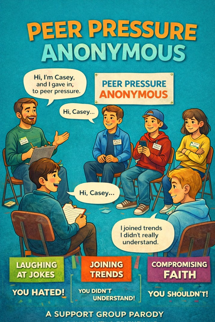 Peer Pressure Anonymous — youth group skit cover image