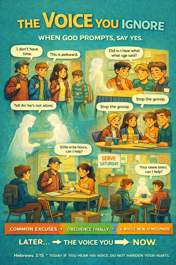 The Voice You Ignore — youth group skit cover image