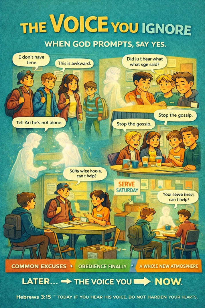The Voice You Ignore — youth group skit cover image