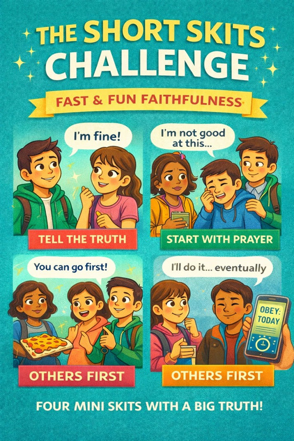 The Short Skits Challenge — youth group skit cover image