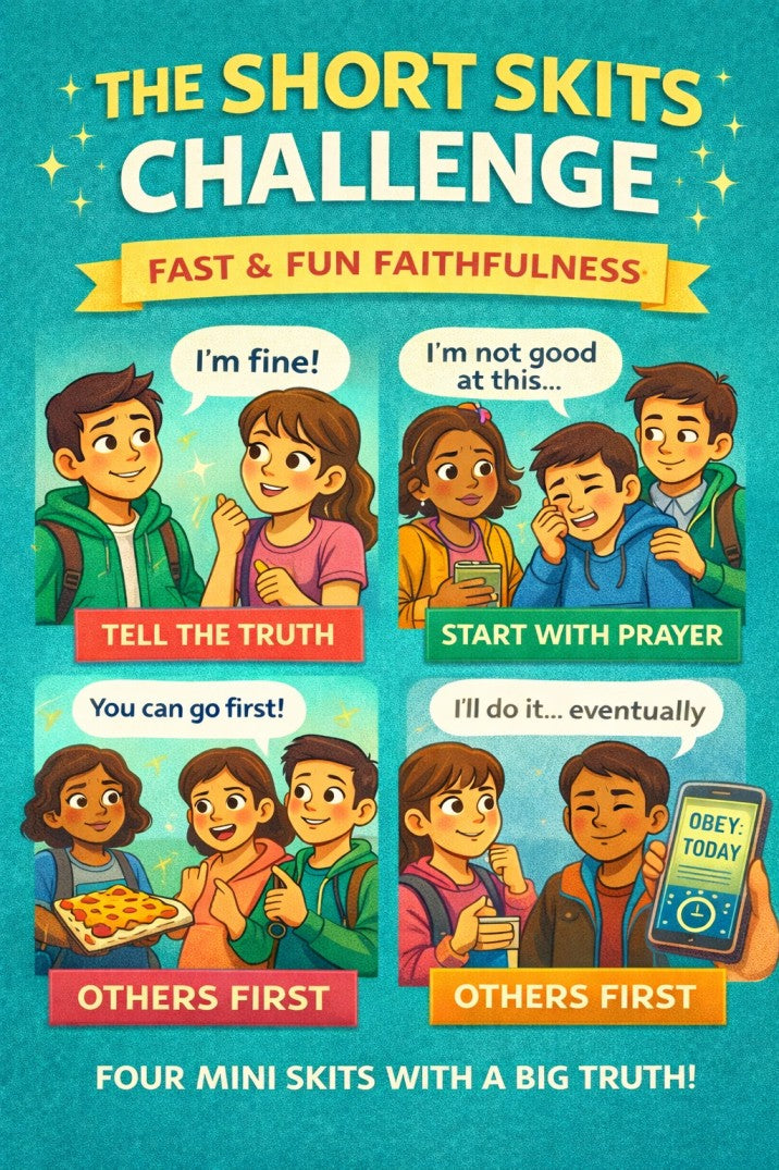 The Short Skits Challenge — youth group skit cover image