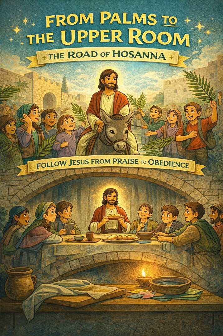From Palms to the Upper Room — Easter church play cover image