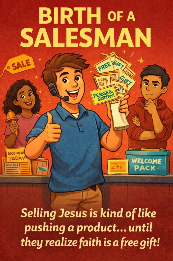 Birth of a Salesman — youth group skit cover image