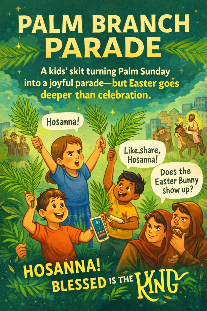 Palm Branch Parade — Easter church skit cover image