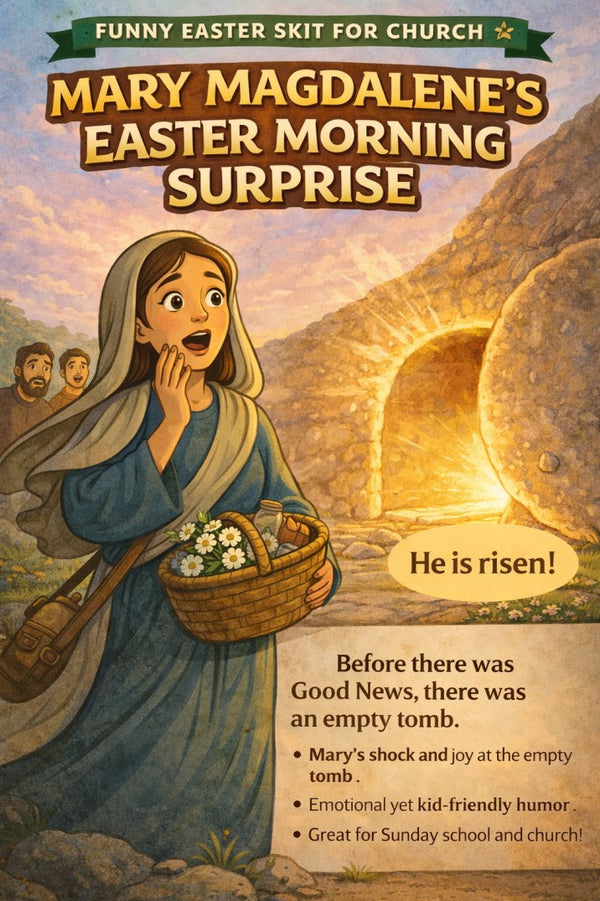 Mary Magdalene’s Easter Morning Surprise — church skit script cover image