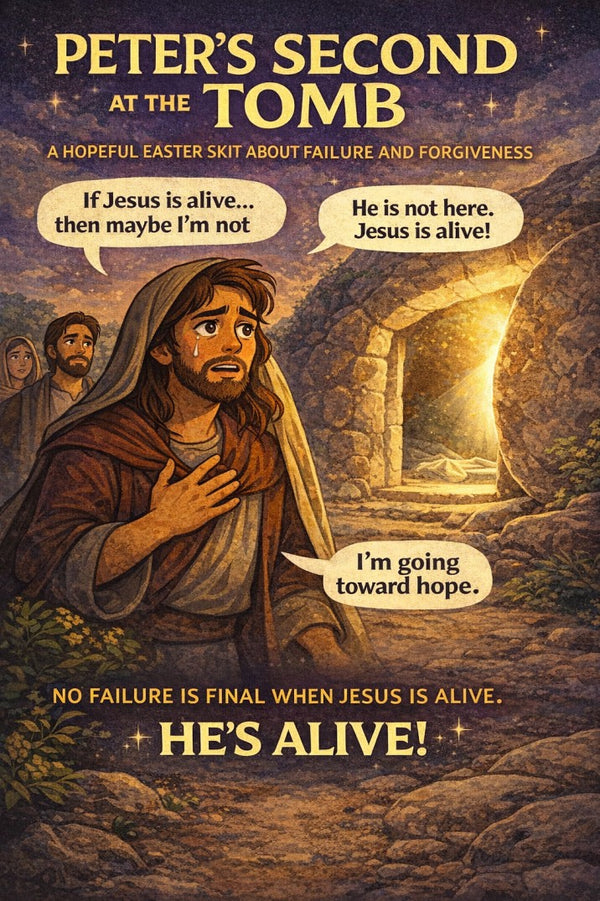 Peter’s Second Chance — Easter church skit cover image