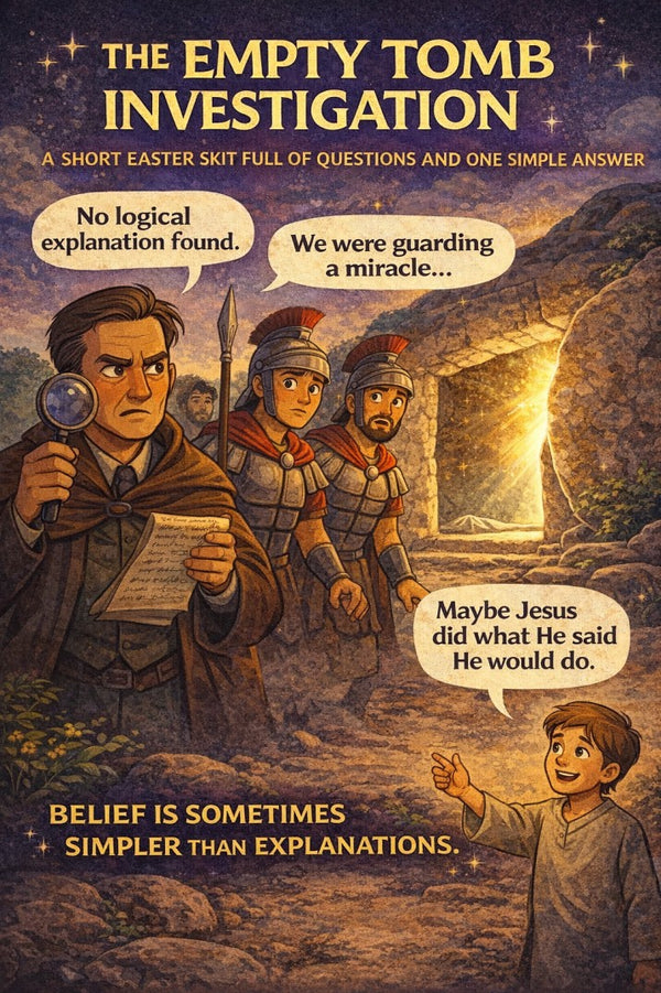 The Empty Tomb Investigation — Easter church skit cover image
