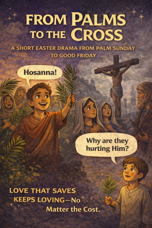 From Palms to the Cross — Easter church skit cover image