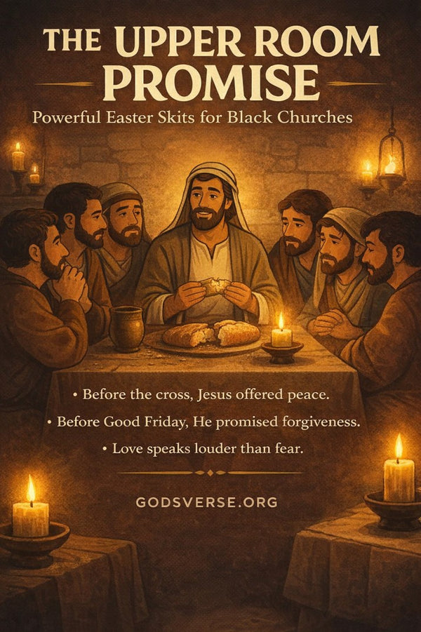 The Upper Room Promise — Easter church skit cover image