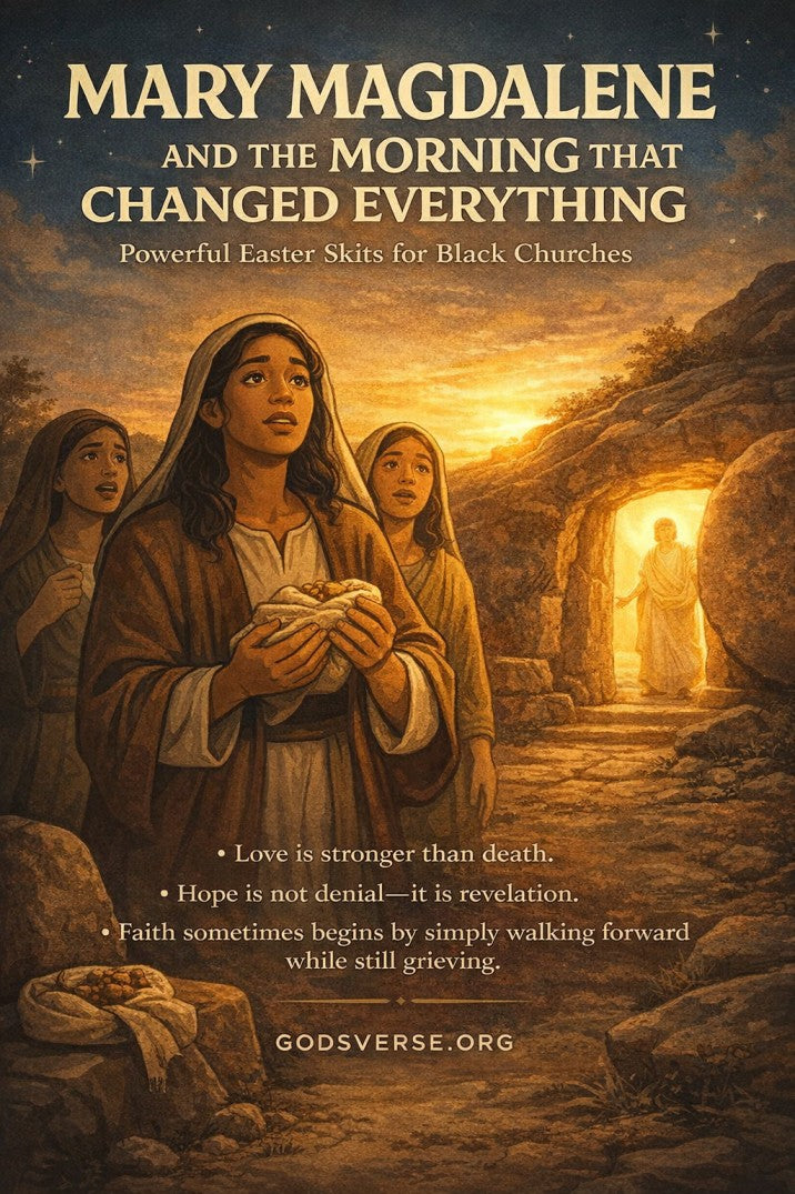 Mary Magdalene and the Morning That Changed Everything — Easter church skit cover image