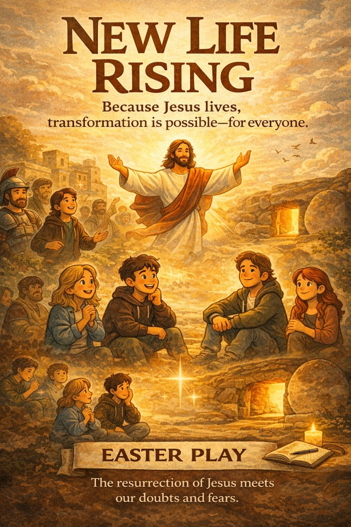 New Life Rising — Easter church play cover image
