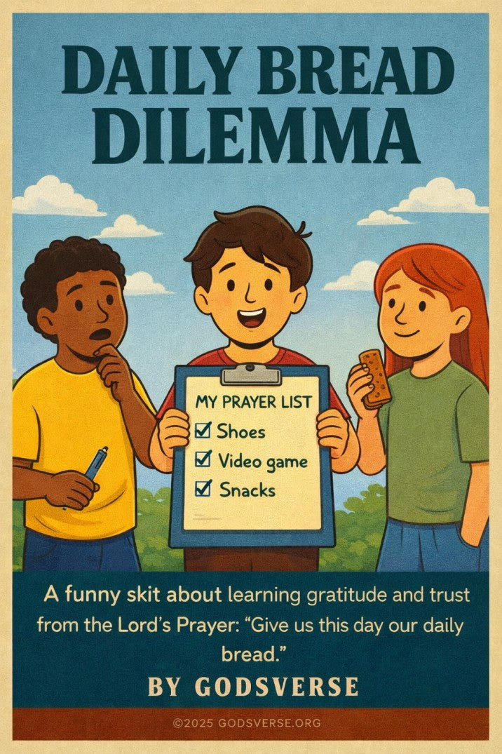 Daily Bread Dilemma — church skit script cover image