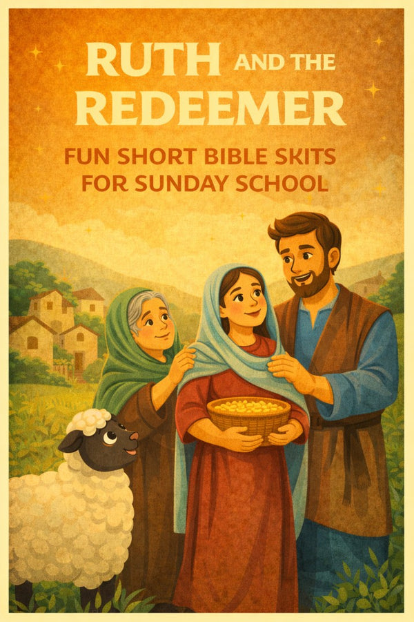 Ruth and the Redeemer - Fun Short Bible Skits for Sunday School — church skit script cover image