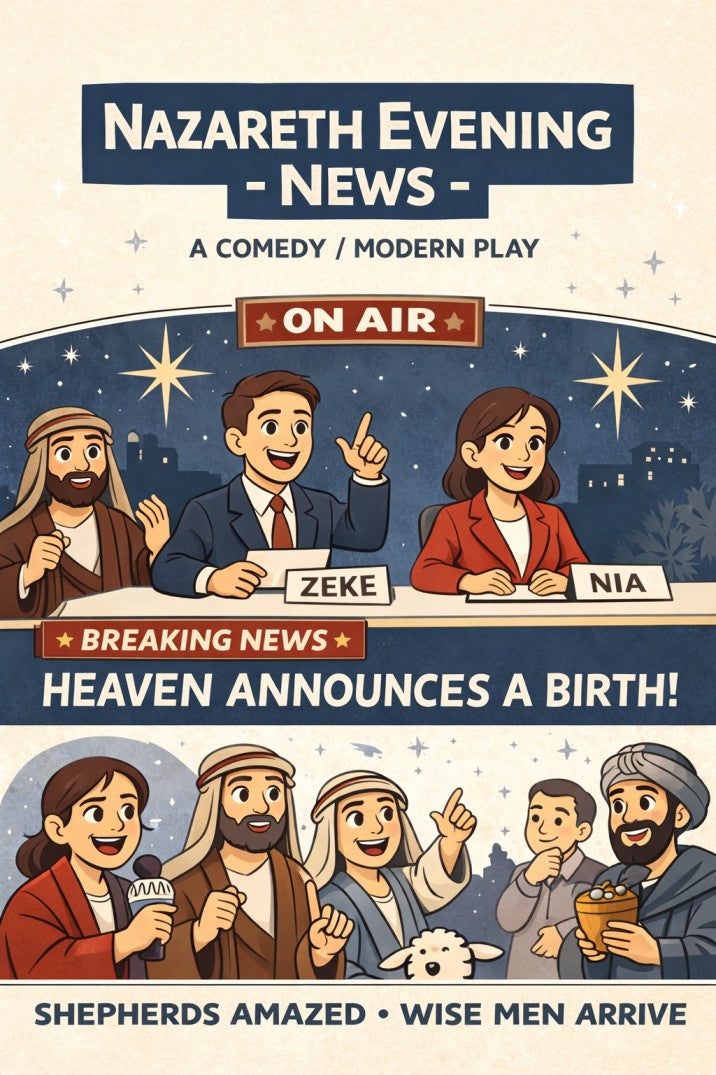 Nazareth Evening News — church skit script cover image