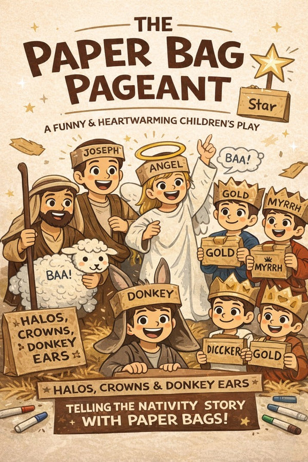 The Paper Bag Pageant — church skit script cover image