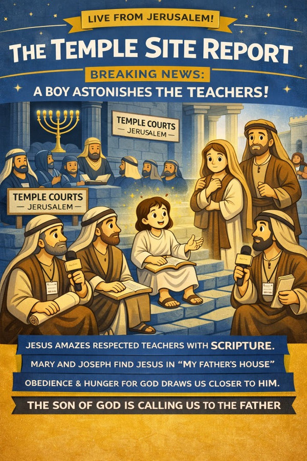 The Temple Site Report — church skit script cover image