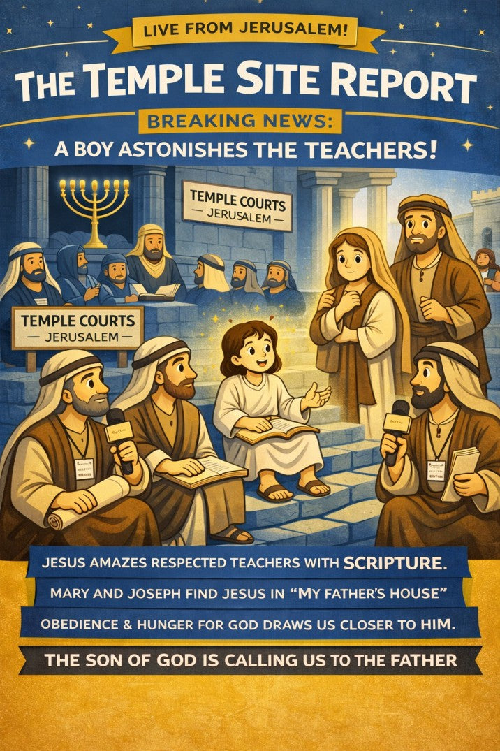 The Temple Site Report — church skit script cover image
