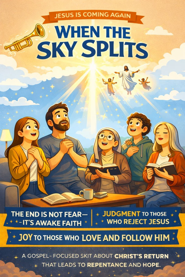 When the Sky Splits — church skit script cover image
