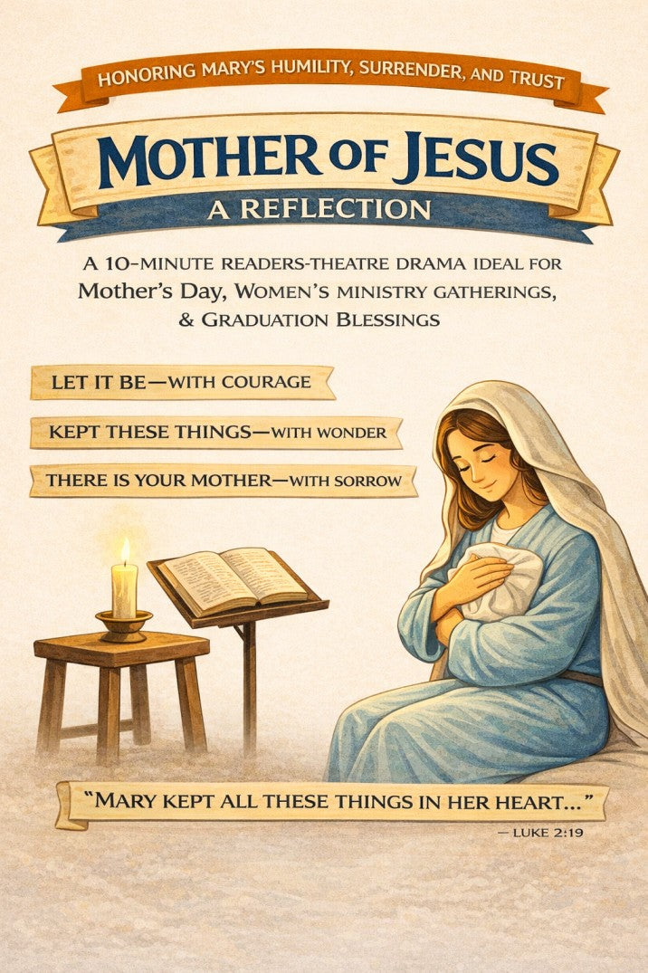 Mother of Jesus: A Reflection — church skit script cover image