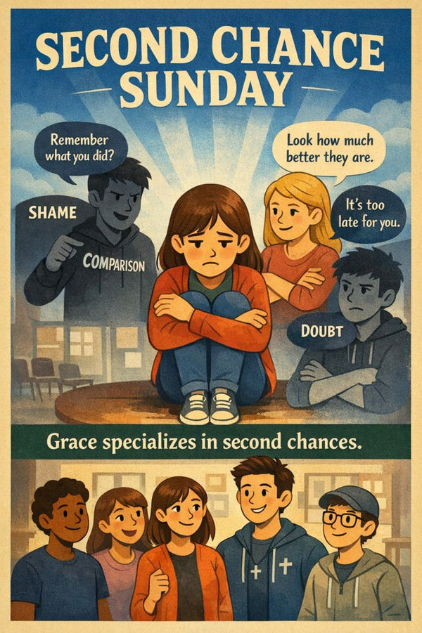 Second Chance Sunday — youth group skit cover image