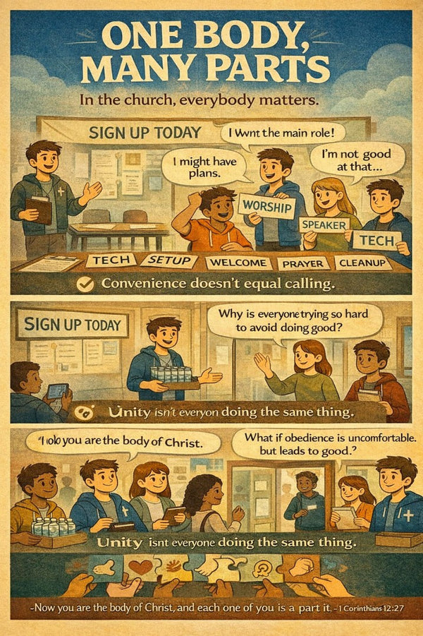 One Body, Many Parts - Best Short Skits for Church Youth Group