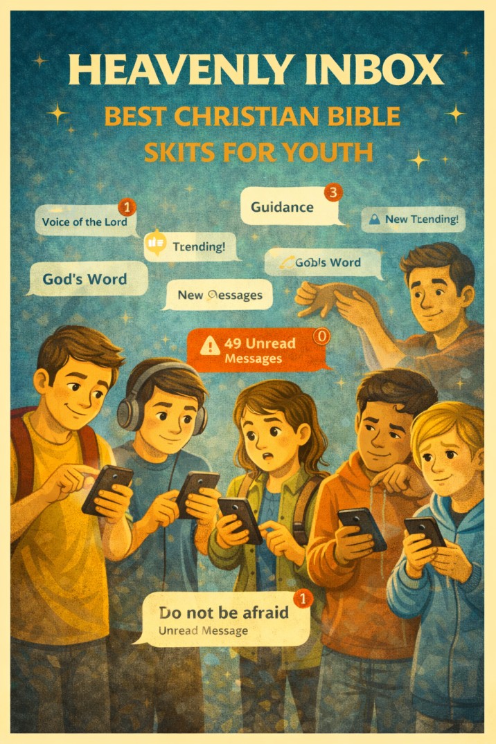 Heavenly Inbox — youth group skit cover image