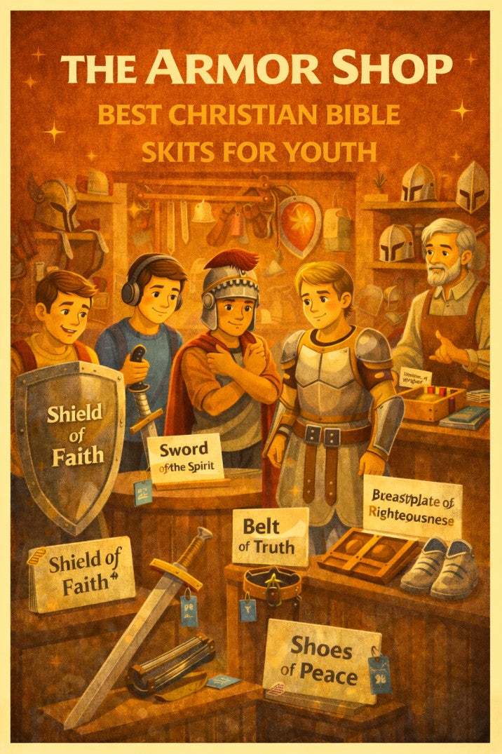 The Armor Shop — youth group skit cover image