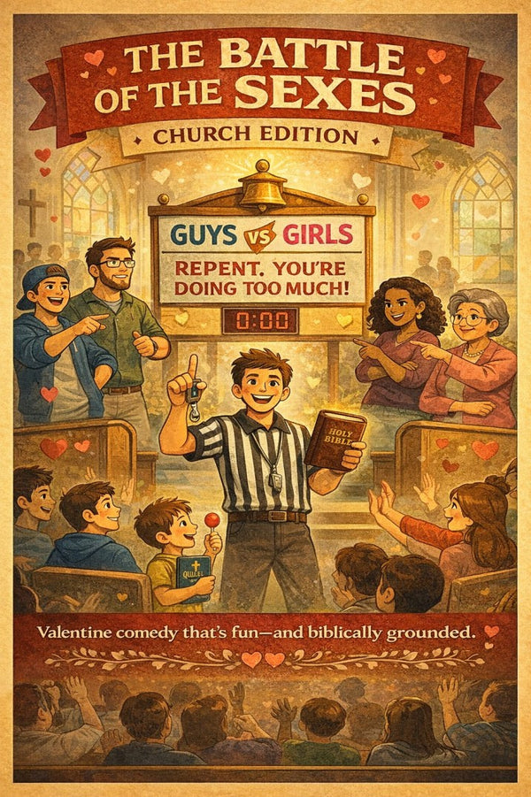 The Battle of the Sexes (Church Edition) — church skit script cover image