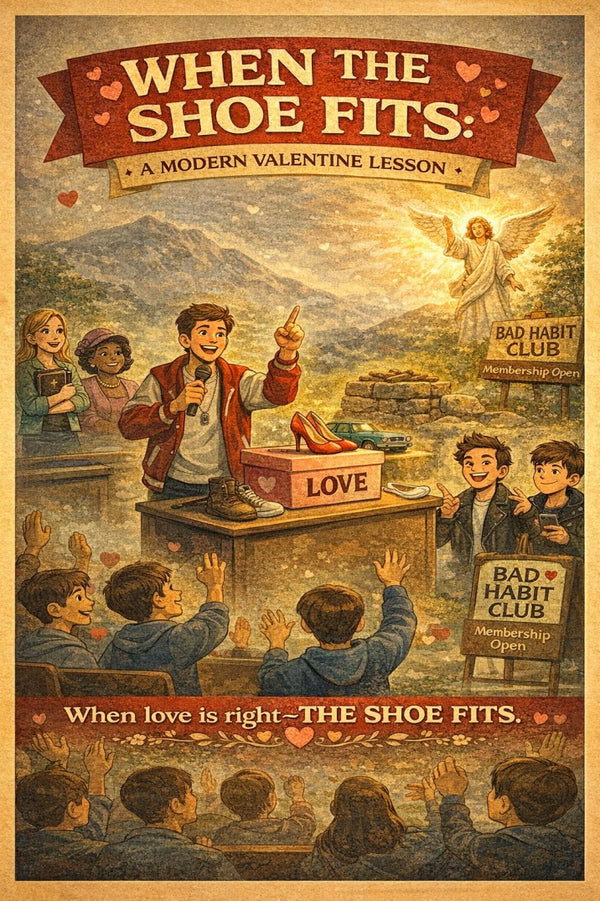 When the Shoe Fits: A Modern Valentine Lesson — church skit script cover image