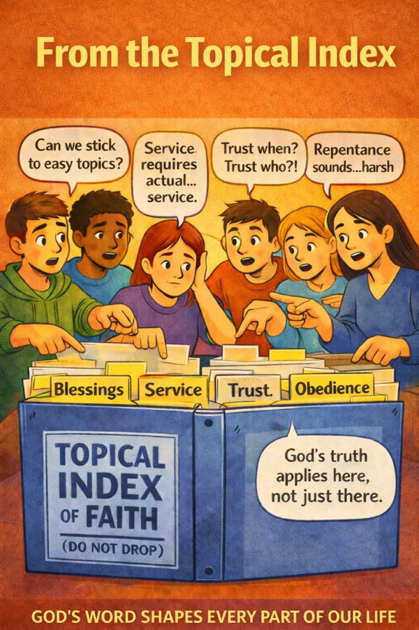 From the Topical Index - Youth Group Drama Skits — youth group skit cover image