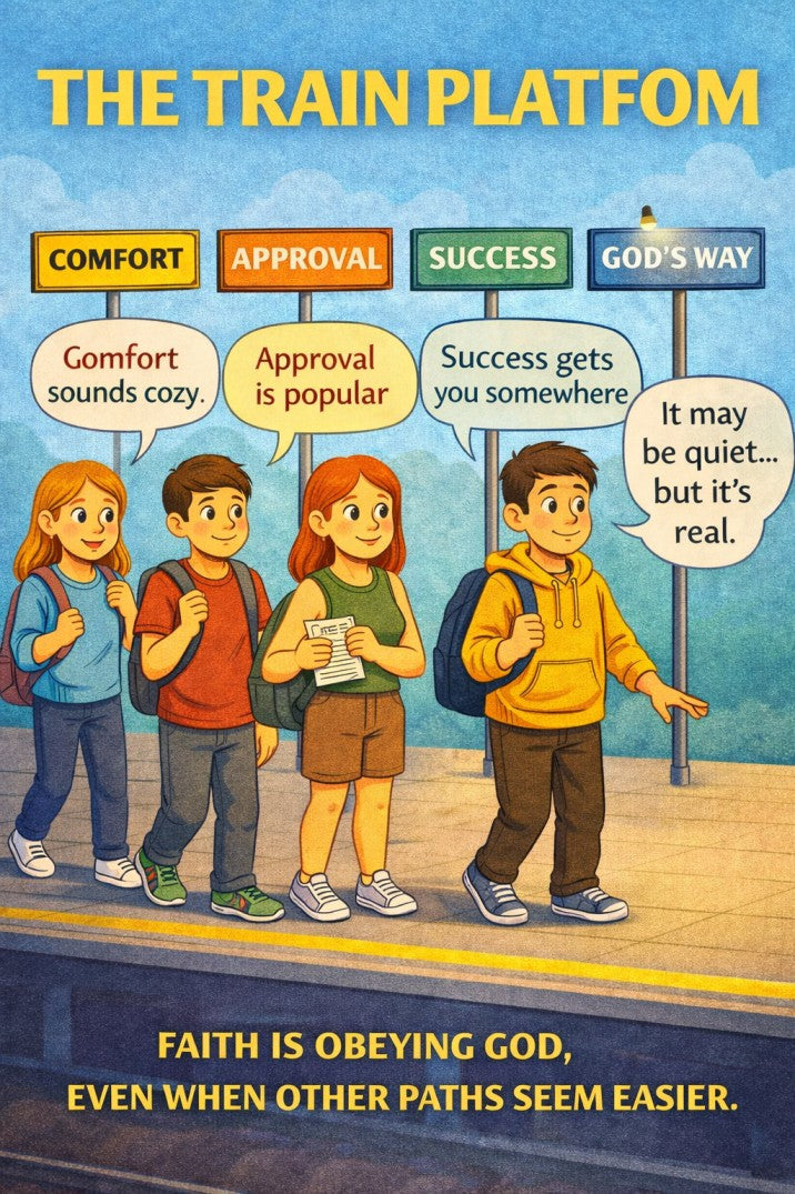 The Train Platform — youth group skit cover image