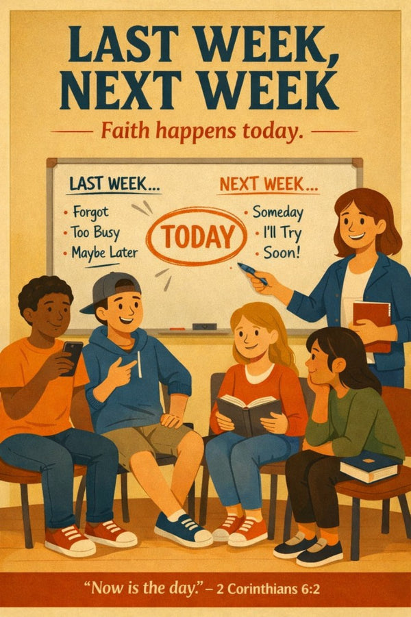 Last Week, Next Week — youth group skit cover image