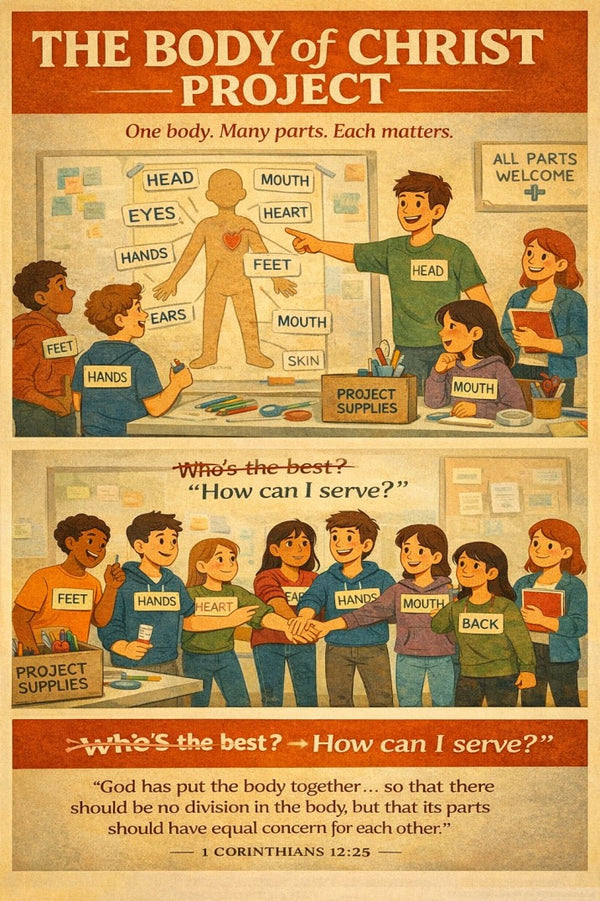 The Body of Christ Project — youth group skit cover image