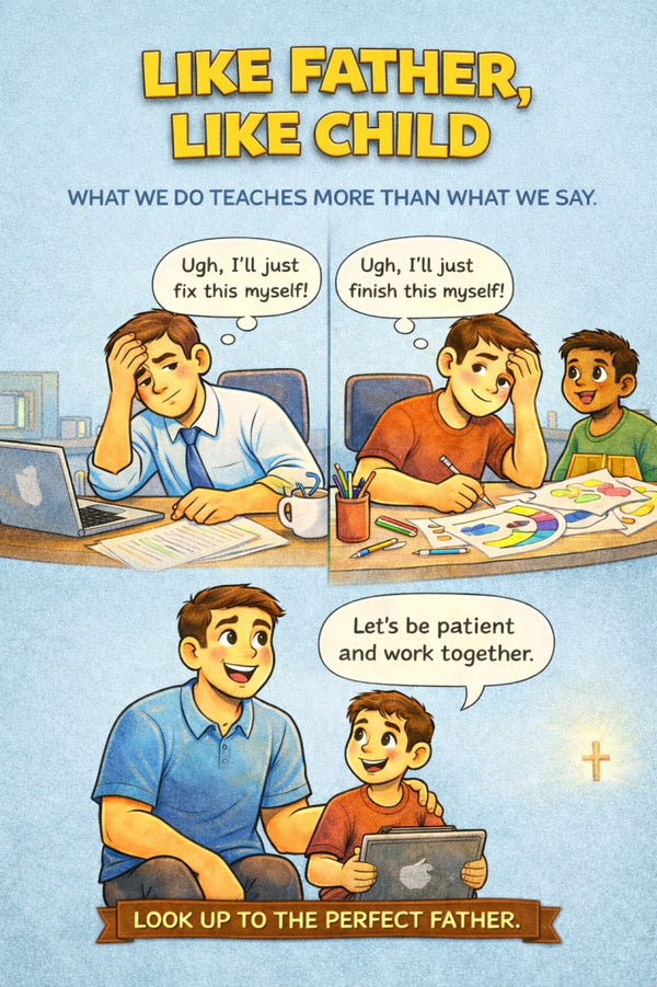 Like Father, Like Child — church skit script cover image