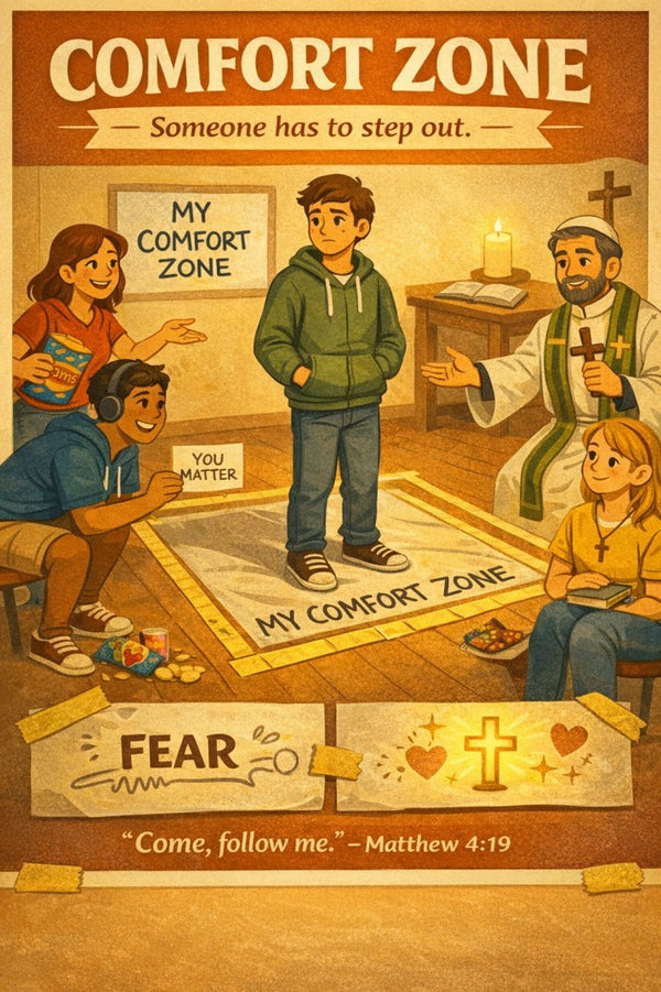 Comfort Zone — church skit script cover image