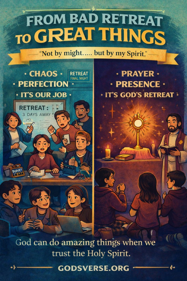 From Bad Retreat to Great Things — church skit script cover image