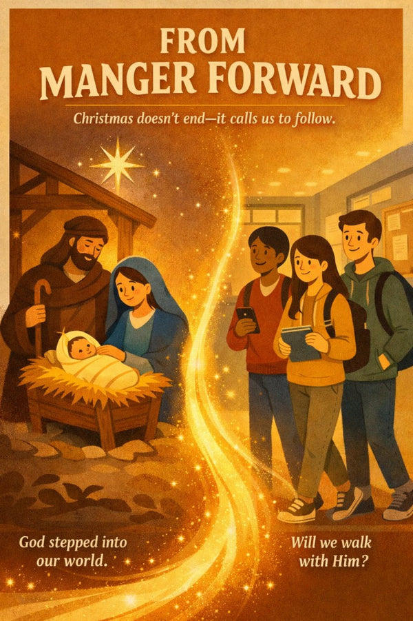 From the Manger Forward — youth group skit cover image