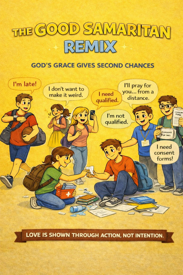 The Good Samaritan Remix — youth group skit cover image