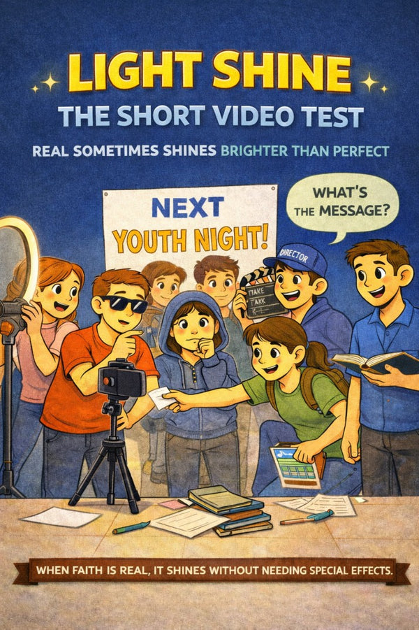 Light Shine: The Short Video Test — youth group skit cover image