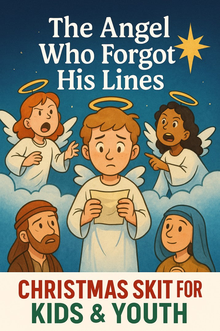 The Angel Who Forgot His Lines: a Christmas Skit
