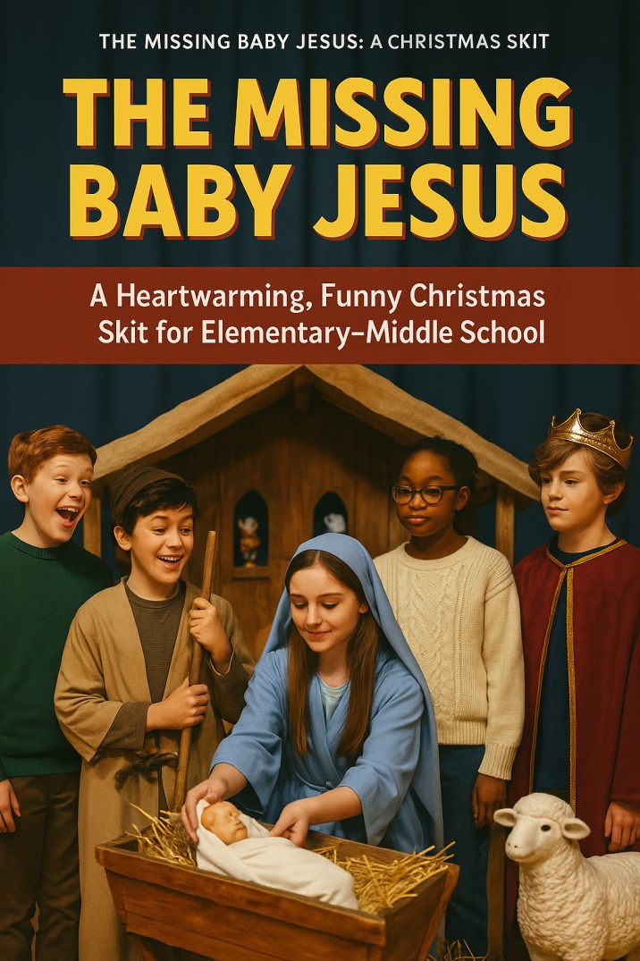 The Missing Baby Jesus — Christmas church skit cover image