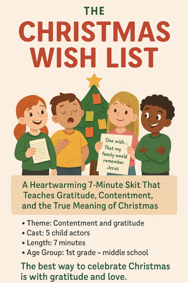 The Christmas Wish List Skit — Christmas church skit cover image