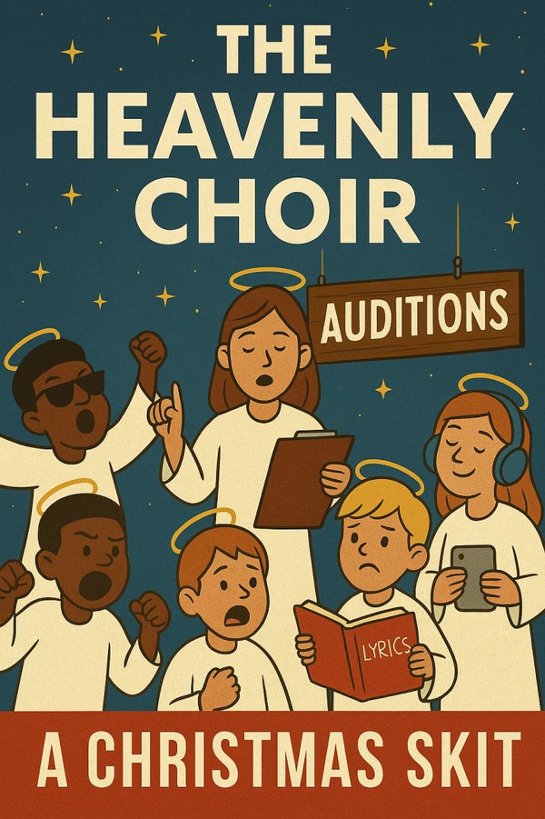 The Heavenly Choir Auditions — Christmas church skit cover image