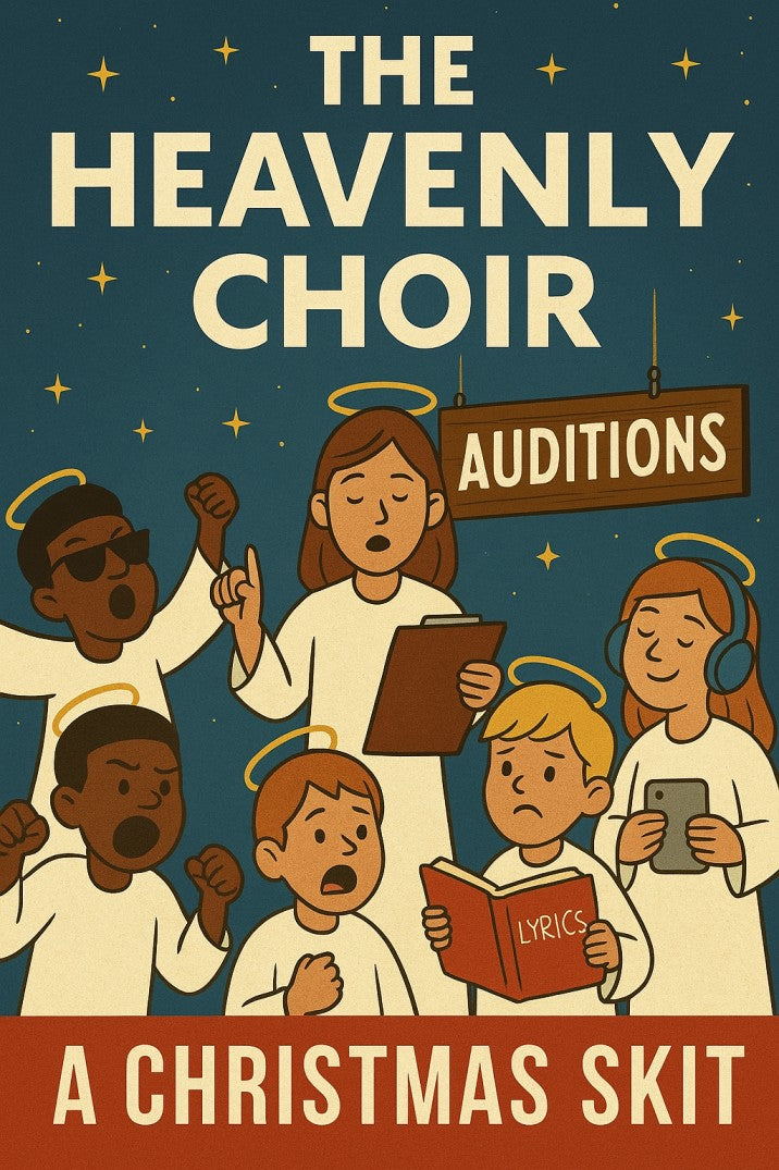 The Heavenly Choir Auditions — Christmas church skit cover image